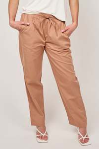 Clothing: Relaxed Trousers  - Camel