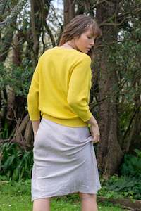Penny Textured Jumper - Buttercup