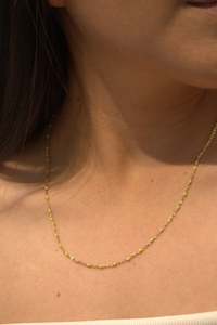 Gold Filled: Yellow  Satellite Necklace