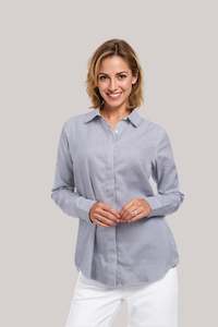 Grey Pinstripe Shirt