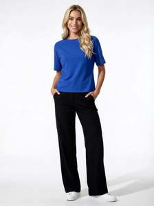 Recommended Seguno: Organic Flex Crew Tee - Electric Blue