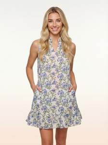Blue Orchid Garden Dress