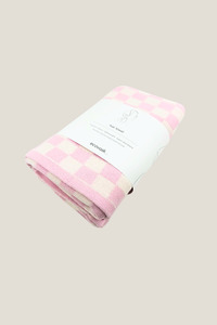Hair Towel Mini - Sherbert Chequer