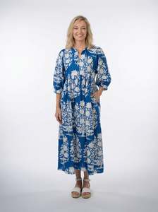 Clothing Clothing: Blue Meadow Midi Dress