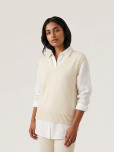 Ethical Collection: Alpaca Vital Vest - Natural