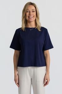 Ethical Collection: Organic Flex Crew Tee - Ink