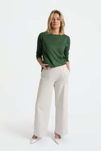 Ethical Collection: Verdant Silk Cashmere Knit