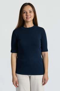 Ethical Collection: Mock Tee - Ink