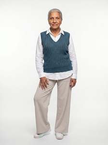 Knitwear: Harvest Merino Vest - Teal