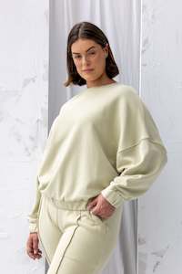 Signal Sweatshirt | Green Tea