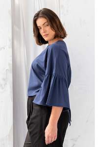 Stockroom Sale: Friday Top | Soft Navy (S only)
