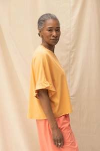 Sale Under 50: Ripple Tee | Cantaloupe