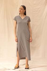 Noah Reversible Dress | Grey Sage (XS only)