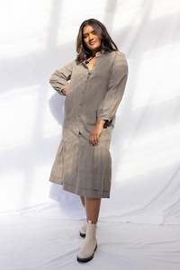 New: Camille Dress | Charcoal (XL only)