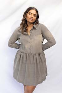 New: Evergreen Dress | Charcoal (S/L only)