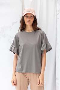 Voyage Top | Grey Sage