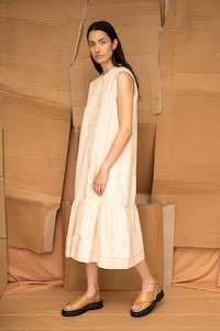 Cilou Dress | Natural Stripe