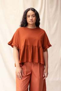 Sale Under 150: Cascade Top | Chestnut