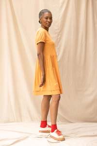 Stockroom Sale: Island Dress | Cantaloupe (L only)