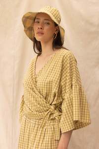 Charlie Top | Daisy Check (XS/L only)