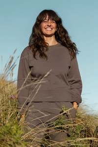 Edie Sweatshirt | Charcoal | XS