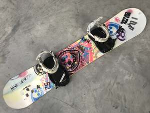 Snowboards: 2008 K2 World Wide Weapon 152cm Snowboard With Bindings
