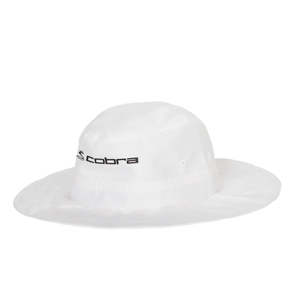 Apparel Footwear: Cobra White Bucket Hat