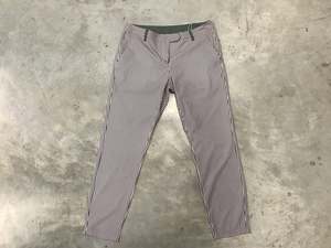 Apparel Footwear: *New * Cross Sportswear Womens Blossom Green Stripe Pants Size- Medium