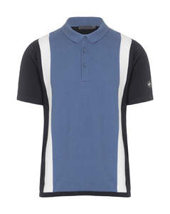 Apparel Footwear: *New* Cross Sportswear Men's Bijou Blue Cali Retro Polo Shirt