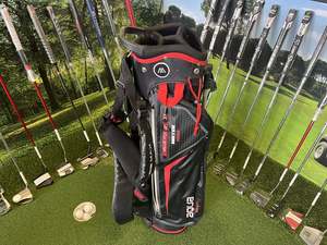 Golf Bags: Big Max Aqua Seven Water Proof 4-Way Stand Bag *Excellent Condition*