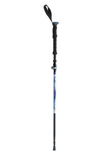 Hiking Accessories: Mountain Adventure Trekking Poles (Pair) Fully-adjustable - Blue