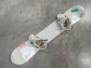 Ride DH 157cm Snowboard with Burton Bindings