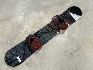 Snowboards With Bindings: Rice 28 148cm Unisex Snowboard With Bindings *Excellent Condition*