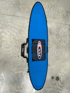 Surfing Accessories: FCS 7"6 Surfboard Bag Blue *Excellent Condition*