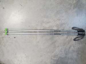 Ski Poles: Expedition Strong Glide 140cm Ski Poles