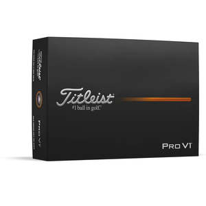 Golf Balls: *New* 2025 Titleist Pro V1 12 Pack Golf Balls - White