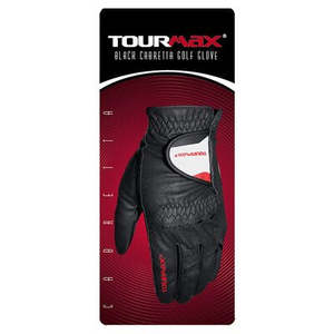 Golf Gloves: *New* Tour Max Black Glove For Right Handed Players