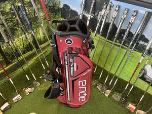 Golf Bags: *New* Big Max Aqua Seven Cherry 4-Way Stand Bag