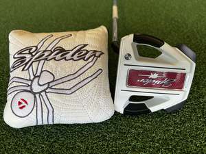 Putters: TaylorMade Spider EX Ghost 33" Putter With Headcover