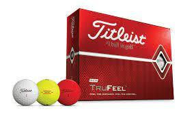 Golf Balls: Titleist TRU FEEL Golf Balls - White