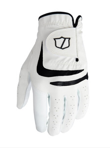 Golf Gloves: Wilson Grip Plus 2025 Golf Glove / White - For Left Handed Golfer