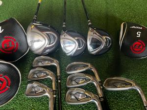 Full Sets: BMF Low Gravity Full Set Without Bag and Putter, Driver, 3 Wood, 5 Wood, 5-9, PW, SW
