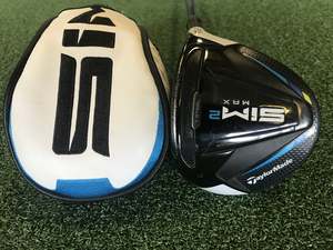 2021 TaylorMade Sim 2 Max 15° 3 Wood With Headcover *Excellent Condition*