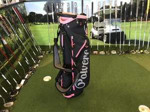 *New* Polvere FastFold Pink 4-Way Stand Bag