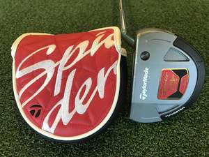 Putters: 2022 TaylorMade Spider GT Rollback 34" Putter With Headcover