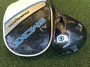 Drivers: Callaway Paradym AI Smoke Ti 340 13.5 Mini Driver with Headcover *Excellent Condition*
