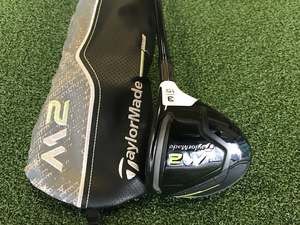 Fairway Woods: 2017 TaylorMade M2 15° 3 Wood with Headcover *Excellent Condition*