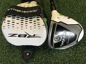 Fairway Woods: 2012 TaylorMade RBZ 15° 3 Wood with Headcover