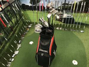 Full Sets: Spalding Full Set with Cart Bag With *CBR3 Driver*
