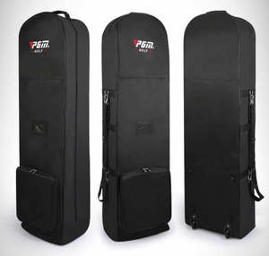 Golf Bags: *NEW* PGM Basic Travel bag - Black -TM